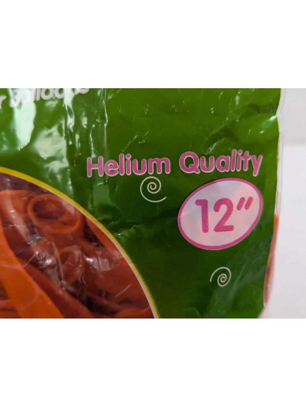 12 inch - Latex Balloons - Orange - Party Helium Balloons - 144 Pack